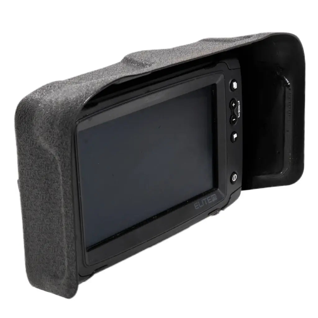 Visor fitted to a Lowrance HDS Gen 2/3, Carbon or Elite Ti fish finder unit
