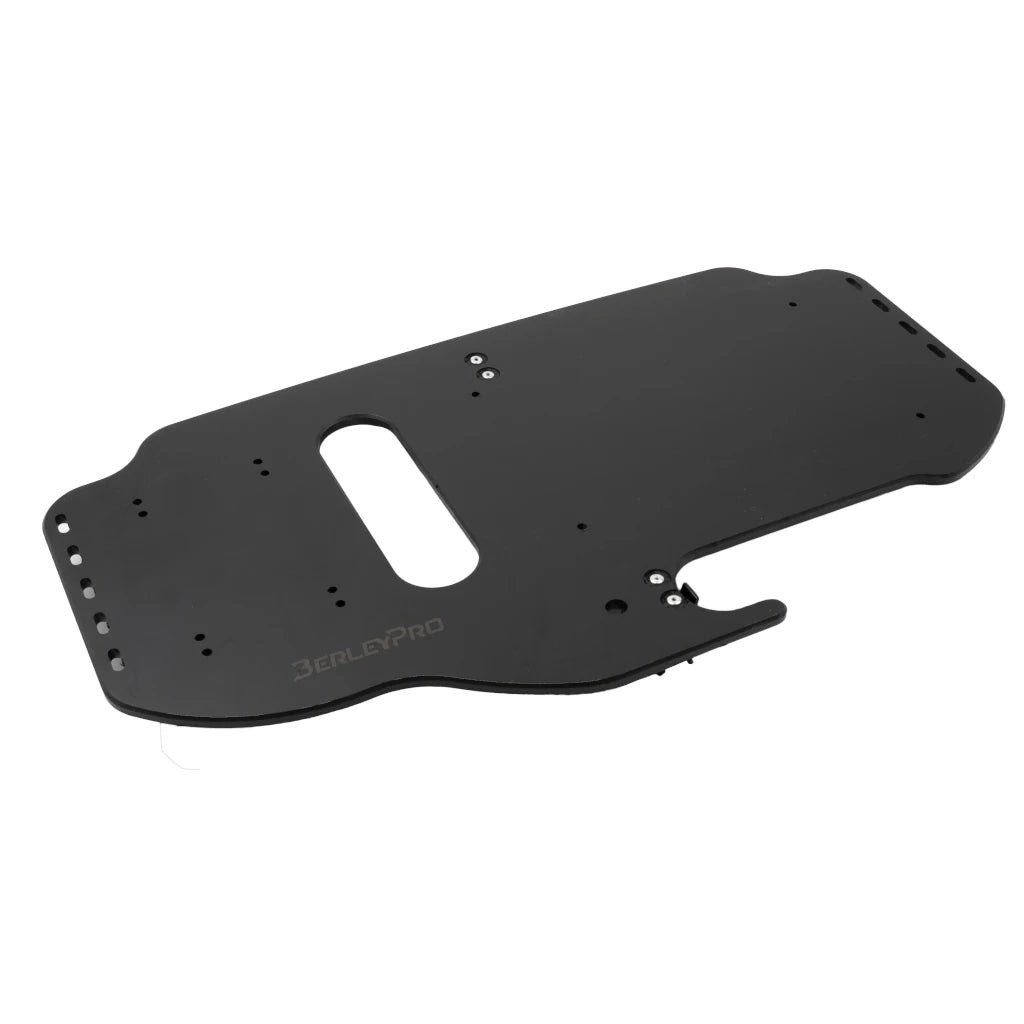 Electronics mounting board for the Hobie Pro Angler 14 fishing kayak