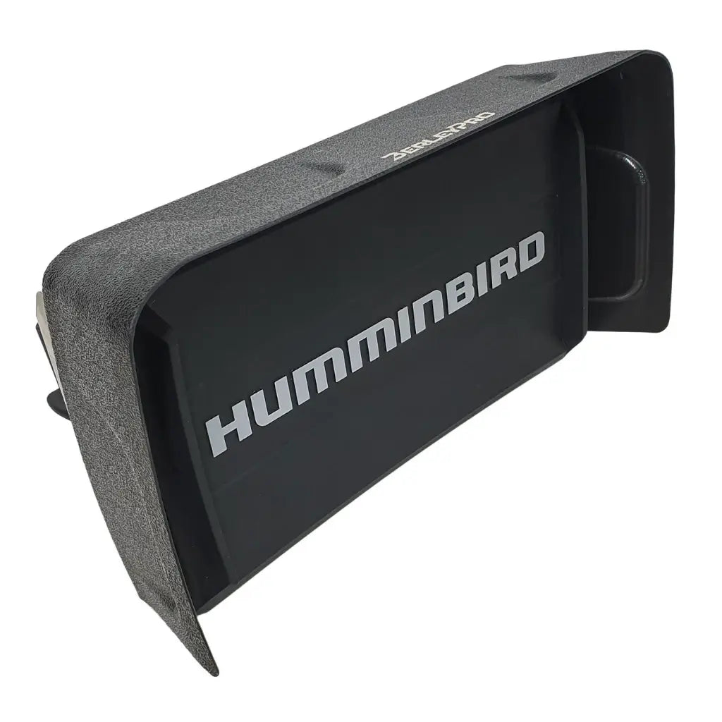 Visor on a Humminbird Helix 8 fish finder