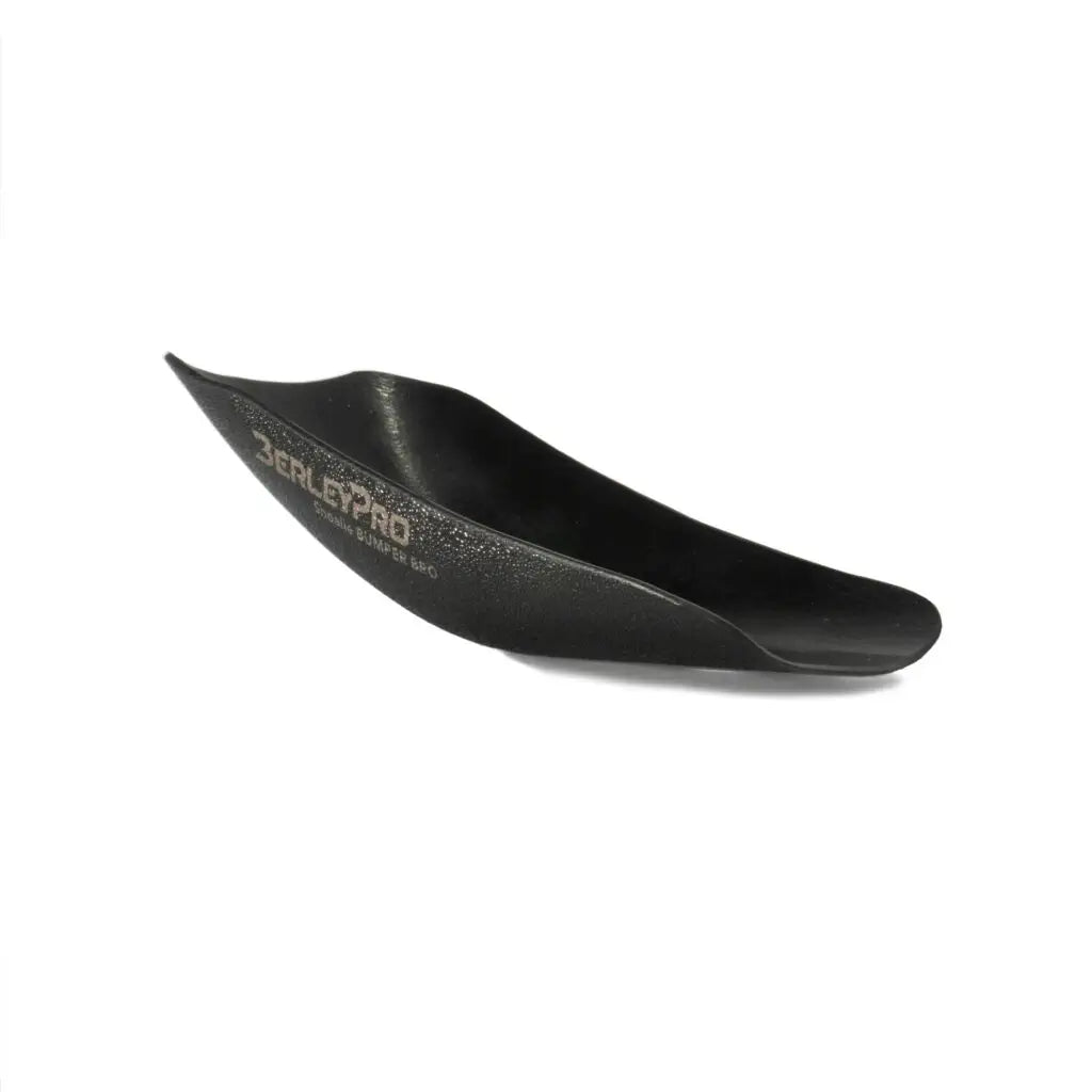 Stern Bumper Bro for the Crescent Shoalie, deeply cupped black moulding on white