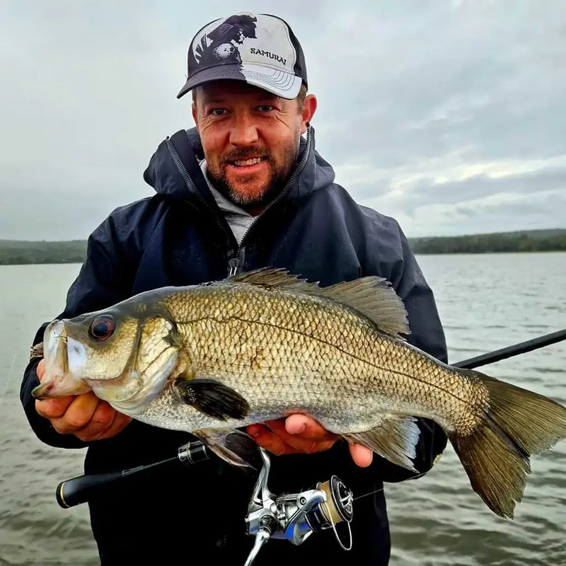 BerleyPro ambassador on the water