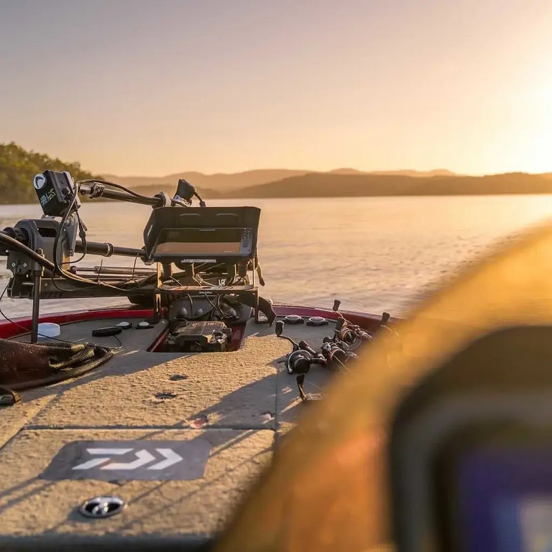BerleyPro ambassador on the water