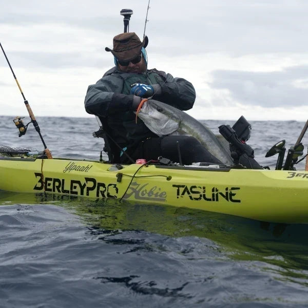 Catching Kingfish from a Hobie Outback Kayak