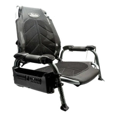 Hobie Pro Angler Vantage seat with the Side Bro caddy mounted on the frame by Van Bro adapters