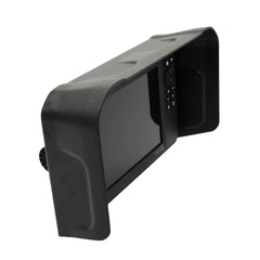Visor fitted to a Lowrance Eagle 5 fish finder