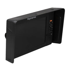 Visor fitted to a wide Raymarine Element 12 fish finder