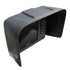 Visor fitted to a 5in Garmin Echomap Chirp fish finder
