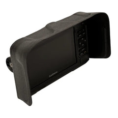 Visor fitted to a 6in Garmin Echomap Plus UHD fish finder