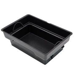 Bucket Bro rectangular hatch tub in black