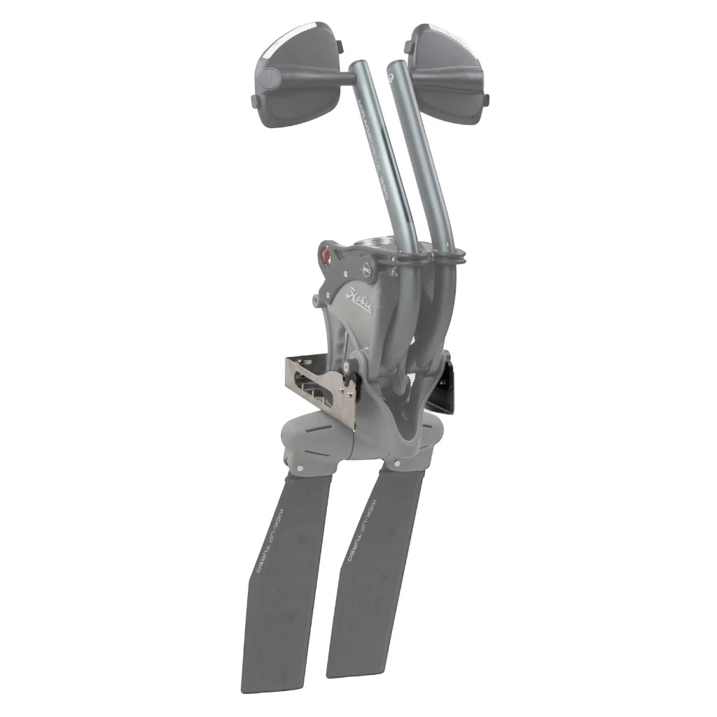 Hobie MirageDrive 360 stored in the Mirage Bro holder