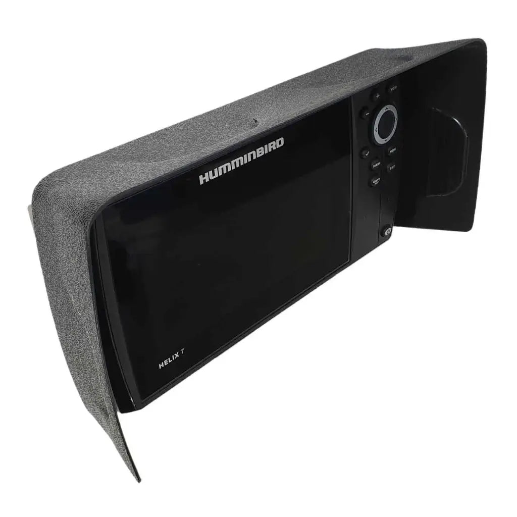 Visor fitted to a Humminbird Helix 7 G2N or G3N fish finder