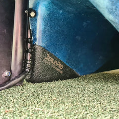 Stern Bumper Bro on a blue speckled Native Slayer 10 fishing kayak
