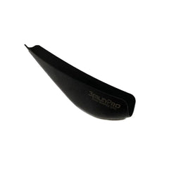 Bumper Bro keel guard for the Bote Rover, black moulded guard on a white background