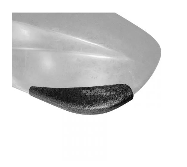 Bumper Bro fitted to the bow of a grey K2F kayak