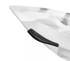 Bumper Bro fitted to a white K2F kayak bow