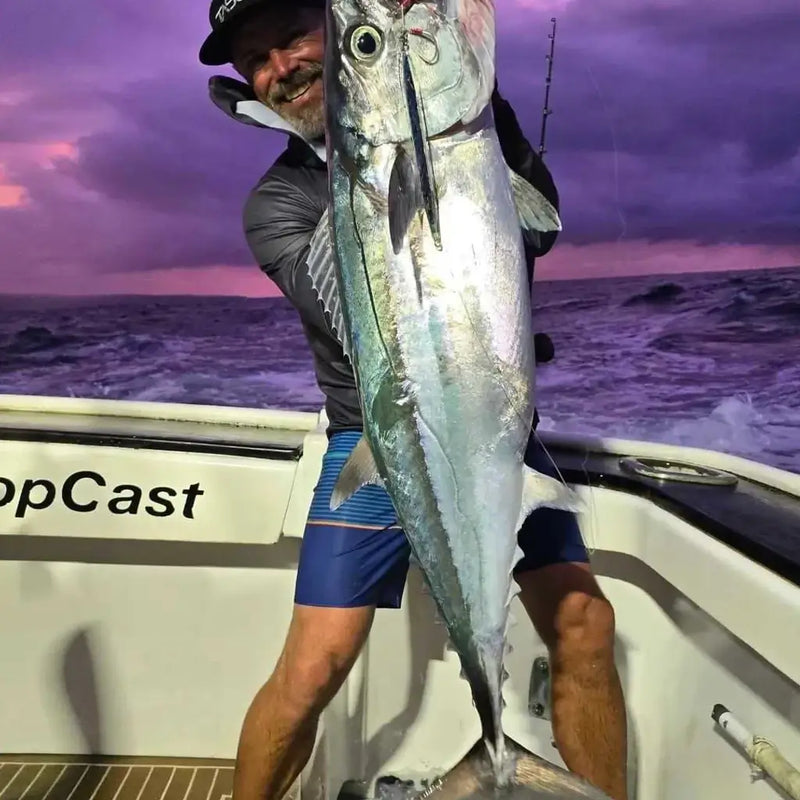BerleyPro ambassador on the water