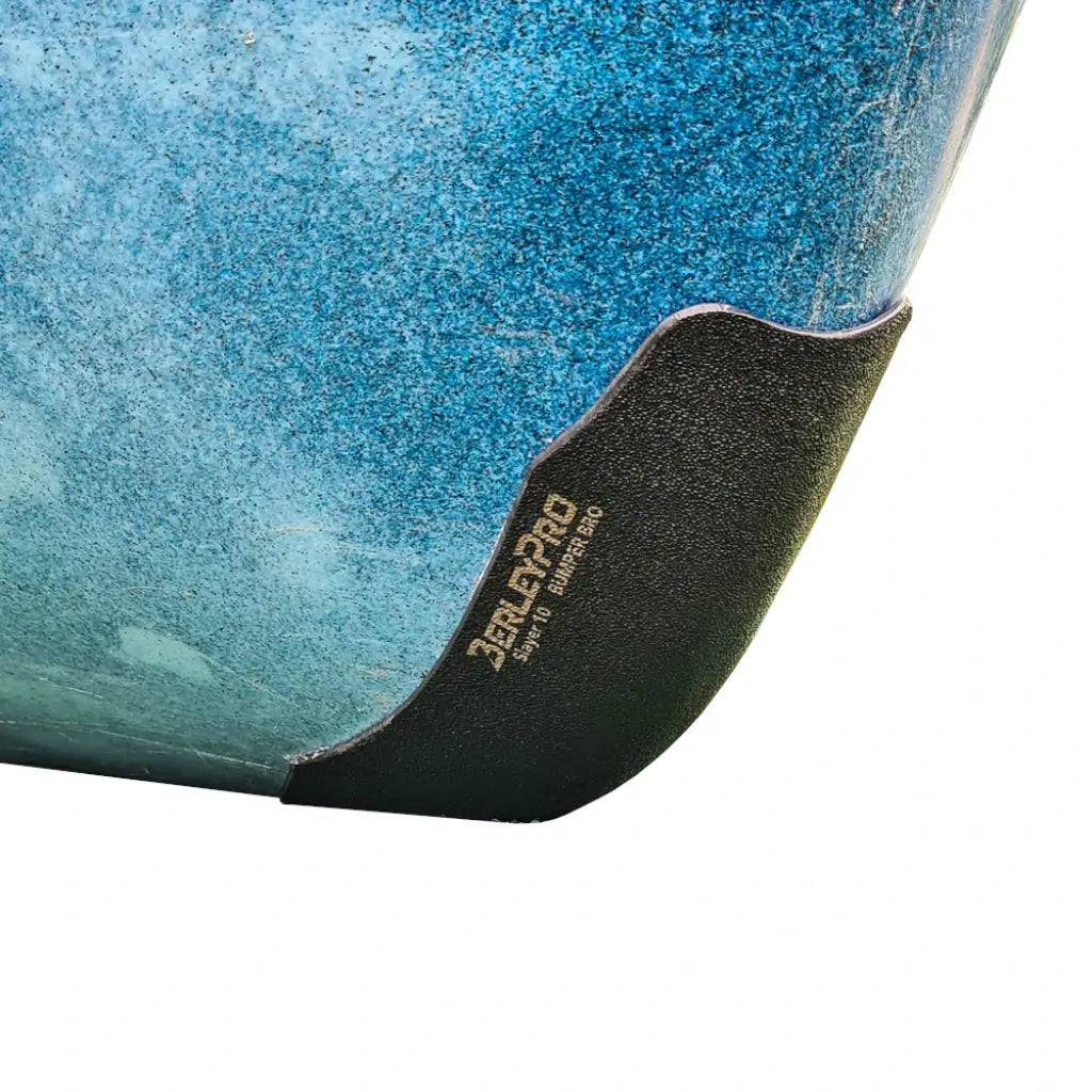 Bumper Bro fitted to the bow of a Native Slayer Propel 10 fishing kayak