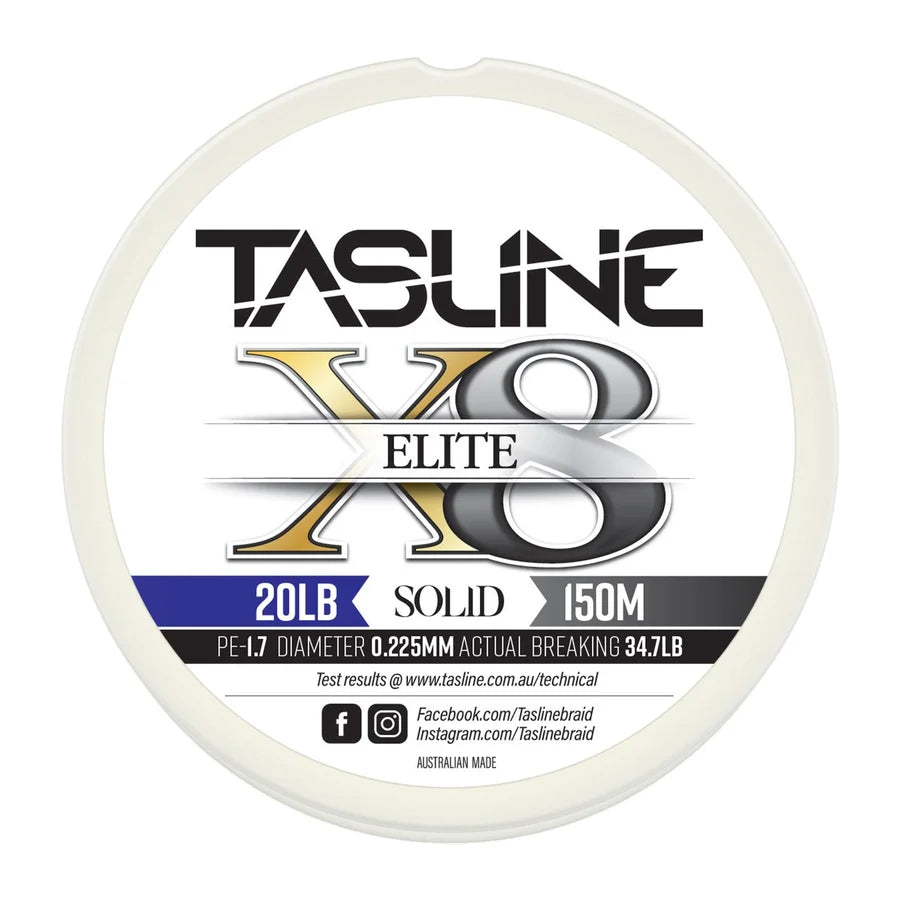 Tasline Elite X8 Fishing Braid