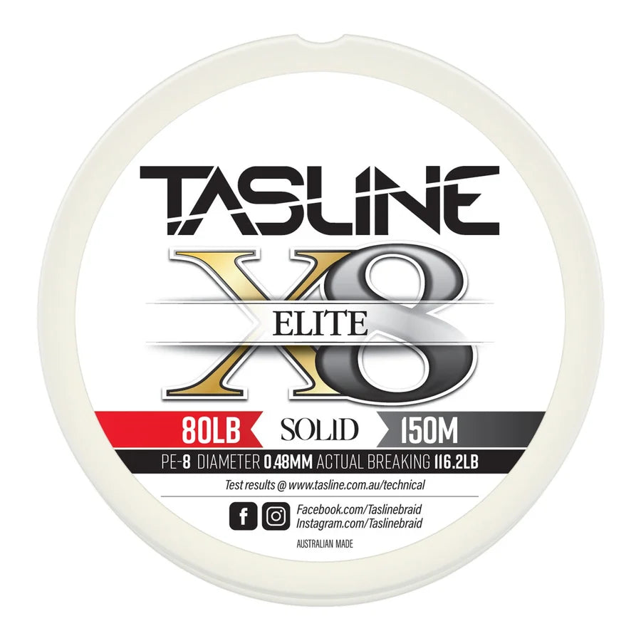Tasline Elite X8 Fishing Braid