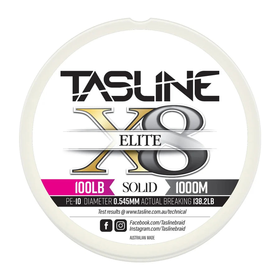 Tasline Elite X8 Fishing Braid