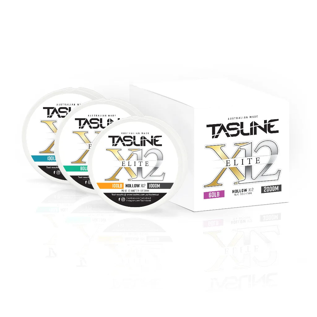Tasline X12 Elite Hollow Braid
